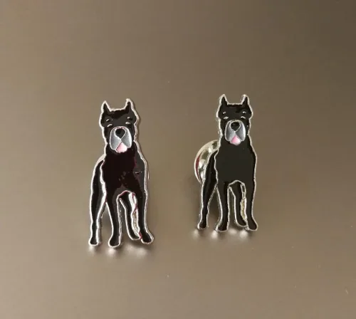 Miniatura 70 de Broche de perro carlino encantador para mascotas, broche de ramillete de metal, placa de identificación para perro, regalo de cumpleaños de Navidad
