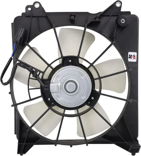 Miniatura 135 de TRQ Conjunto de ventilador de refrigeración dual del radiador compatible con Toyota Highlander 2008-2013 TO3115155
