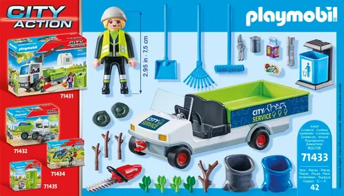 Miniatura 2 de PLAYMOBIL City Action 71433 - Limpieza urbana con vehículo