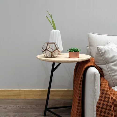 Miniatura 5 de Decotalk Papel tapiz de madera para despegar y pegar, con borde de madera clara, extraíble, 3 x 236 pulgadas, marco de espejo para cocina, papel