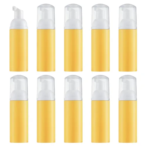 Miniatura 19 de Tekson 3 botellas de espuma de jabón (2 onzas), champú de pestañas espumoso de viaje vacío para limpiador, dispensador (bomba negra, blanca y rosa)