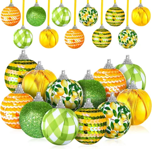 Miniatura 8 de 12 Piezas 1.97 Pulgadas Adorno de Bola de Janucá para Árbol Estrella de David Adorno de Bola de Janucá Adornos de Bola de Janucá Colgante Decoración
