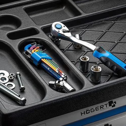 Miniatura 5 de Juego de 9 llaves Torx, largas