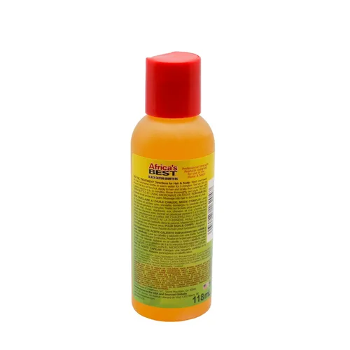 Miniatura 2 de Africa's Best - Aceite de ricino negro jamaicano, alto en vitamina E, minerales y proteínas, ayuda a reparar el cuero cabelludo seco, puntas