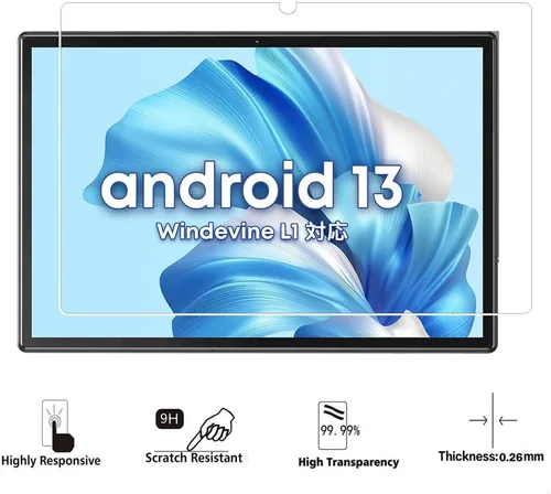 Miniatura 3 de Walieoka - Protector de pantalla compatible con CHUWI Hi10 XPro de 10.1 pulgadas, película protectora de vidrio templado de dureza 9H, resistente a