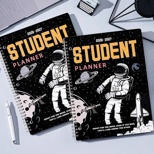 Miniatura 2 de Planificador estudiantil 2026-2027 – Agenda estudiantil para el año académico 2026-2027, julio 2026 a junio 2027, 11 x 8.5 pulgadas, páginas