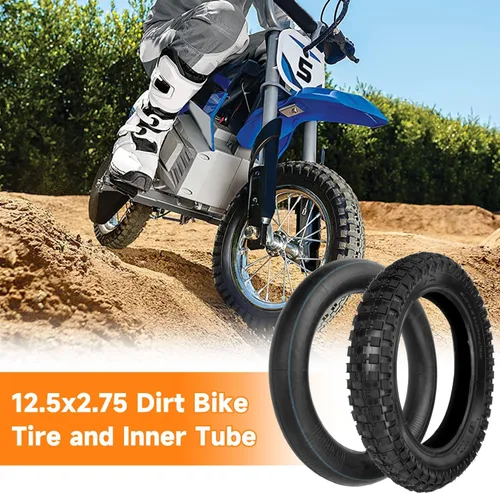 Miniatura 6 de FVRITO 12.5x2.75 (12-1/2x2.75) Knobby Neumático y tubo interior para Razor MX350 MX400 Dirt Rocket X-Treme X-560 Heavy Duty Scooter Tao 47cc 49cc