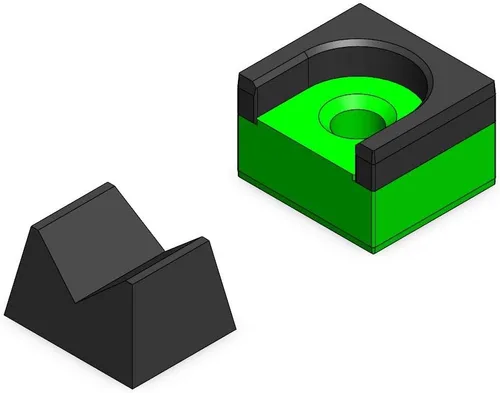 Miniatura 10 de MagAttach Juego de organizador de trinquete (juego de 3 piezas (2 paquetes), Verde/Negro)