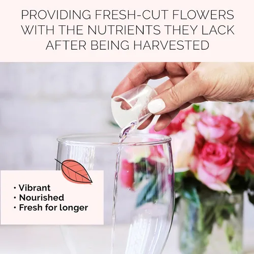 Miniatura 5 de FloraLife Alimento de flores recién cortadas - Solución líquida de nutrientes e hidratación - 8oz