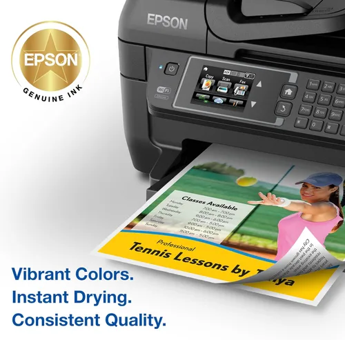 Miniatura 4 de Epson 220 DURABrite Ultra Ink - Paquete combinado de cartuchos de color y negro de capacidad estándar (T220120-BCS) funciona con Workforce WF-2630