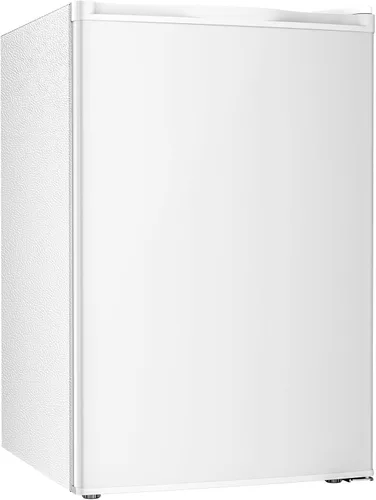 Miniatura 18 de Antarctic Star Mini refrigerador de 1.6 pies cúbicos con congelador, refrigerador pequeño y compacto con puerta reversible individual, estantes