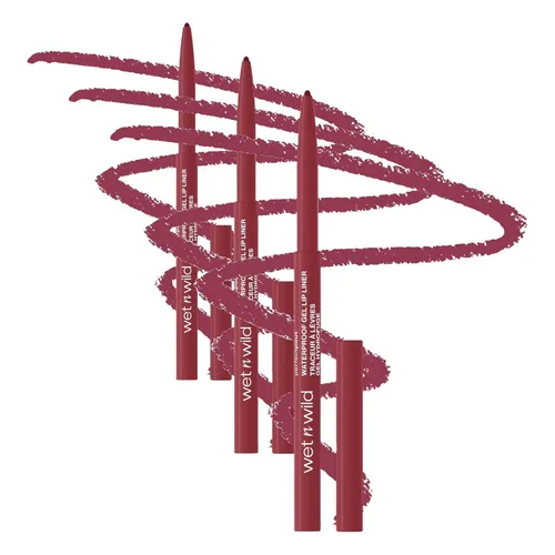 Miniatura 8 de wet n wild Perfect Pout - Lápiz delineador de labios de gel retráctil mate, rico color cremoso de larga duración, aplicación bien definida e