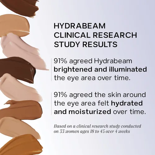 Miniatura 6 de Saie Hydrabeam - Aclarador para debajo de los ojos, corrector transparente + hidratante con glicerina, escualano + extracto de pepino, corrector