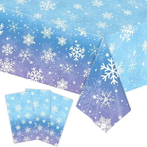 Miniatura 16 de BokingOne 3-Pack 54"x108" American Flag Plastic Tablecloth – Stars & Stripes Design, Disposable for 4th of July, Independence Day, Memorial Day, Rojo