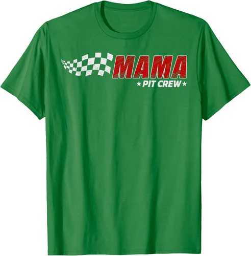 Miniatura 5 de Mama Pit Crew Race Car Birthday Family Matching Pit Crew Camiseta
