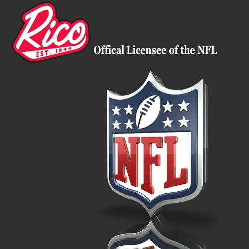 Miniatura 7 de NFL San Francisco 49ers - Banderín de fieltro con forma de balón de fútbol por Rico - Cartel de pared, fabricado en Estados Unidos