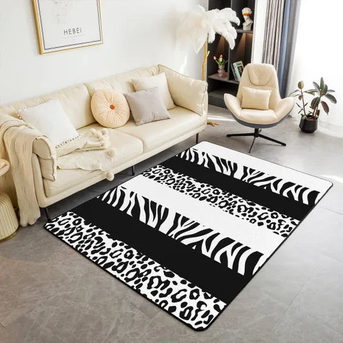 Miniatura 28 de jejeloiu Groovy Flower Area Rug 5x7 Polyester Retro Floral Boho Living Room Rugs 70S Hippie Groovy Flowers Bohemian Decor Carpet Psychedelic Floral