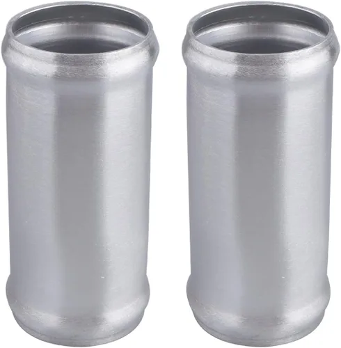 Miniatura 7 de AC PERFORMANCE Conector de manguera de aleación de aluminio de 2" (51mm) OD, conector de tubo de silicona perlado, 4" de longitud, paquete de 2