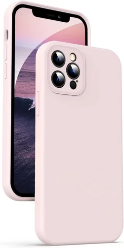 Miniatura 114 de Supdeal Funda de silicona líquida para iPhone 12 Pro Max, [protección de cámara] [antihuellas dactilares] [carga inalámbrica] Funda protectora de 4