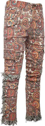 Miniatura 134 de Enrica Pantalones vaqueros estampados casuales para hombre