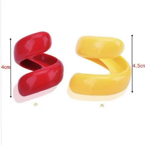 Miniatura 5 de 2 unids Manual Hot Dogs Salchicha Espiral Cortador Cortador Cocina Gadget Fruta Vegetal Herramientas