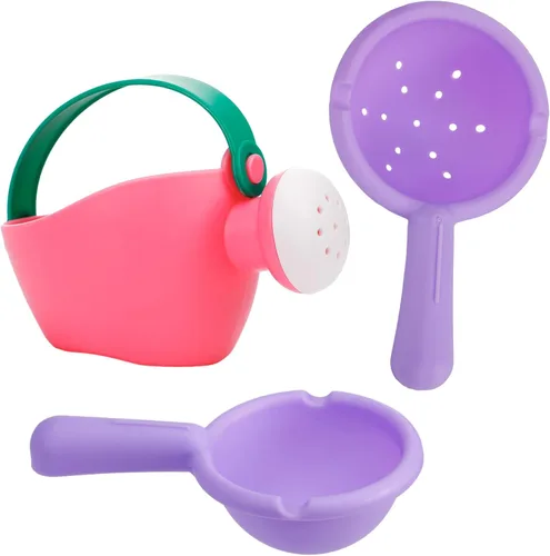 Juguetes de baño pequeños y suaves para niños pequeños de 1 a 3 años – Juguetes de mesa de agua súper fáciles de limpiar, juguete de bañera para Rosa