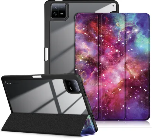 Miniatura 9 de Funda para Xiaomi Pad 6 de 11 pulgadas, carcasa rígida transparente para Xiaomi Pad Pro 2023, con encendido y apagado automático, no toque "No Tocar