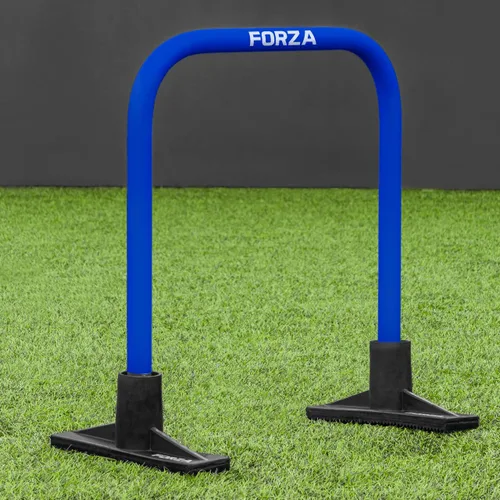 Miniatura 11 de FORZA Arcos de paso de fútbol profesional Juego de 4 objetivos de fútbol de nivel élite para mejorar las técnicas y la precisión de los pases