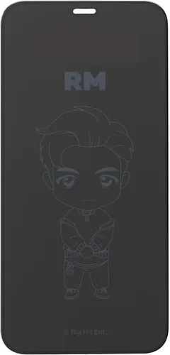 Miniatura 13 de iFace TinyTAN inspirado en BTS Protector de pantalla de vidrio templado de borde redondo diseñado para iPhone 12 Pro Max (Jung Kook)