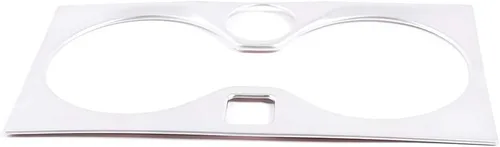 Miniatura 5 de ABS Car Center Console Portavasos Decoración Marco Cubierta Accesorios para BMW X5 G05 2019 (fibra de carbono)
