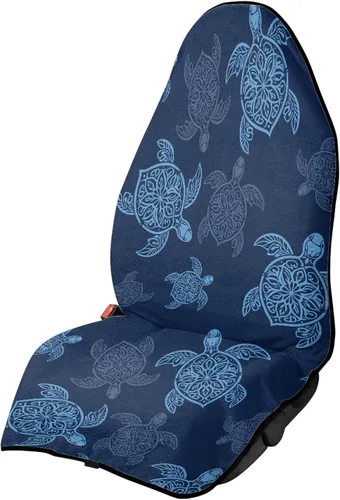 Yewattles Turtle - Protector de toalla impermeable para asiento de automóvil, protector para después de correr, nadar, entrenamiento, Tortuga