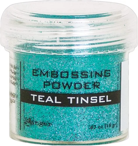 RANGER INDUSTRIES Polvo de grabación en relieve TINSL, US: talla única, oropel verde azulado