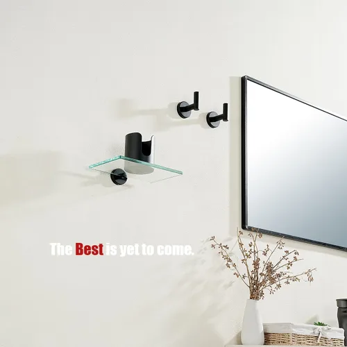 Miniatura 6 de JQK Dispensador de tazas de baño, pequeños soportes de papel desechables negros para enjuague bucal para enjuagar tazas en encimeras de tocador