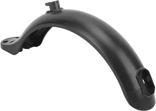 Miniatura 5 de Guardabarros eléctrico para scooter, protector trasero negro duradero con soporte de repuesto de 4 agujeros para viajeros, paseos por la ciudad