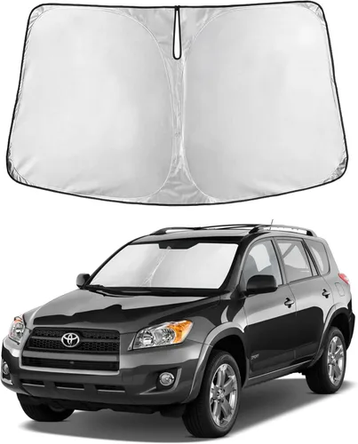 Miniatura 40 de Autovir Parasol para parabrisas Rivian R1S 2022-2024 2025 2026, parasol para ventana delantera, protección UV, bloqueador de calor, accesorios