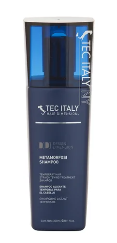 Miniatura 4 de Tec Italy Paquete alisador: Champú Metamorfosi, acondicionador, tratamiento sin enjuague - 30.3 onzas líquidas, sin parabenos, para cabello rizado