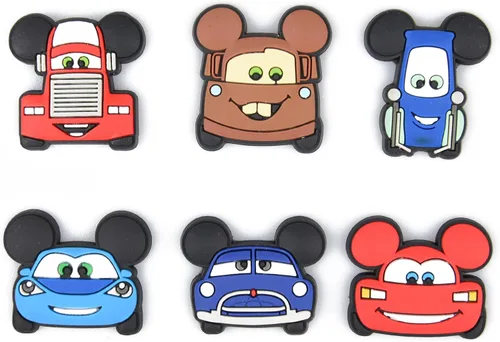 Miniatura 3 de XQNB Diferentes dijes de zapatos de PVC de dibujos animados para zapatos de coche, decoración de pulsera, accesorios para regalos de fiesta de niños