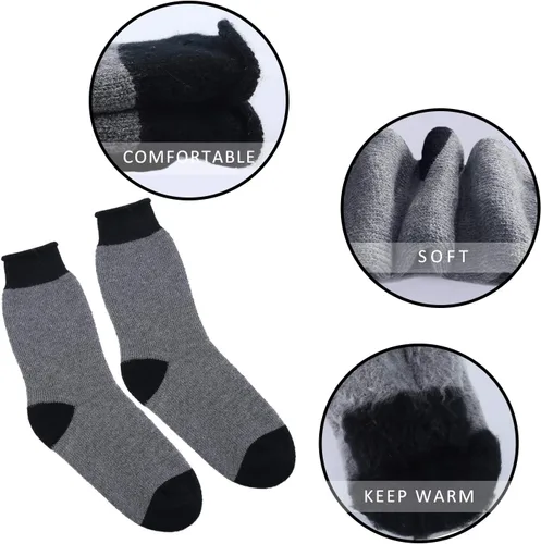 Miniatura 5 de Thermal Socks for Men - Winter Warm Socks Mens Womens for Cold Weather, ExtremeTemperatures