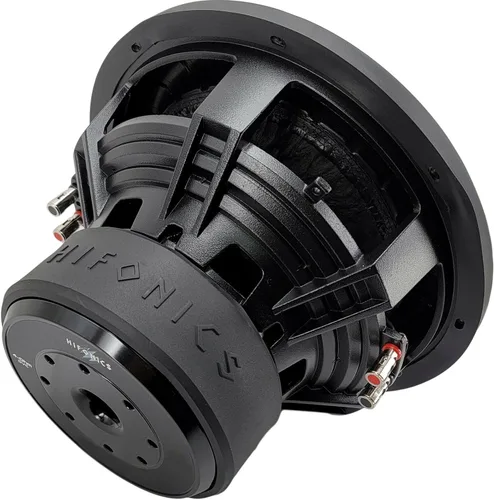 Miniatura 2 de Hifonics BRW12D4 - Subwoofer de audio para automóvil Brutus de 2000 vatios de 12 pulgadas con calibre pesado, recubrimiento en polvo, canasta