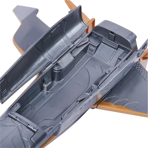 Miniatura 9 de DC Comics, Hawk Cruiser Patrol, incluye figuras de acción Black Adam y Hawkman, más de 16 pulgadas de ancho, primera edición, juguetes de Deluxe