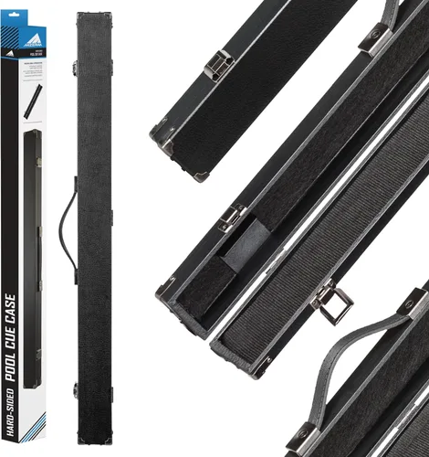 Mizerak Estuche rígido para taco – Ligero, esquinas reforzadas, asa de transporte – Estuche duradero para taco de piscina para viajes o