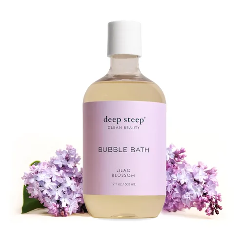 Miniatura 19 de Deep Steep baño de burbujas, lavanda y manzanilla 17 oz – Reducción de alergias clínicamente probada, baño relajante con manteca de karité y aceite
