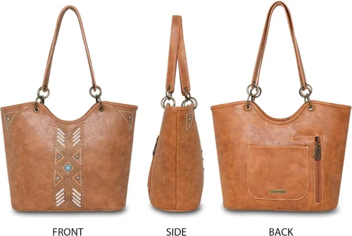 Miniatura 2 de American Bling Western - Bolso bandolera para mujer, con correa ajustable