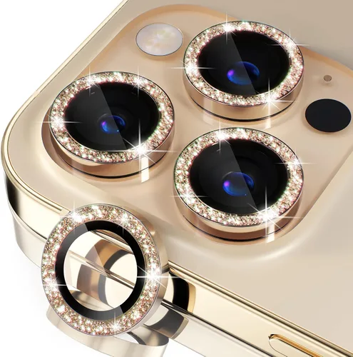 Miniatura 64 de Misea Compatible con iPhone 17 Pro/iPhone 17 Pro Max Protector de Lente de Cámara Brillante, Vidrio Templado 9H Cubierta de Cámara Protector