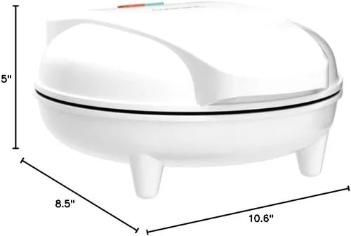 Miniatura 7 de Courant Mini máquina para hacer donas para vacaciones, apta para niños, desayuno o aperitivos, postres y más con superficie antiadherente, hace 7