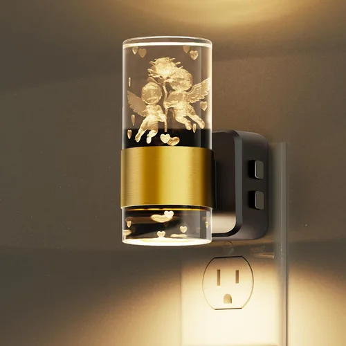 Miniatura 20 de L LOHAS LED Luces nocturnas enchufables a la pared, paquete de 2 unidades de 3000 K/4000 k/5000 K de temperatura de color ajustable, luz nocturna