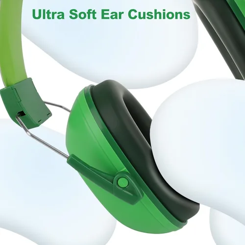 Miniatura 3 de Paquete de 2 auriculares con cancelación de ruido para niños, protección auditiva de 28 dB SNR orejeras con reducción de ruido para niños/niños