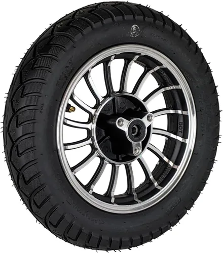 Miniatura 7 de RedCap Rueda trasera de 10 pulgadas y neumático de 3.5-10 para scooter ciclomotor de 50 cc GY6 QMB139 para unidades de freno de tambor Sunny TaoTao