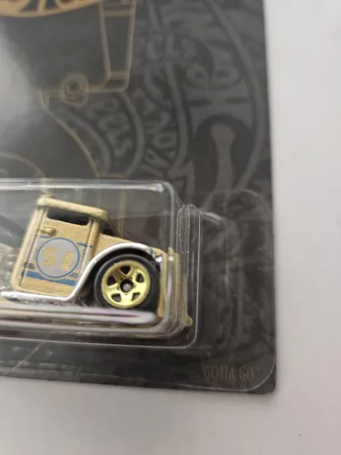 Miniatura 2 de Hot Wheels 51st Anniversary Satin & Chrome Series Gotta Go Chase, modelo de auto fundido a presión a escala 1/64 2019