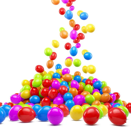 Miniatura 4 de ASIYUHY 100 globos de fiesta de colores surtidos de 12 pulgadas, globos arcoíris con cinta de 65 pies, globos coloridos de látex grueso, globos